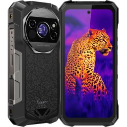 Telefon Fossibot F115 Ultra, 5G, 6.78 120Hz, Dimensity 7100, 12GB RAM, 256GB, Camera Thermal, Telemetru Laser 1200m, NFC, 20000mAh, Android 16