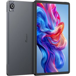 Tableta Fossibot TAB 13 Gray, 4G SIM, Wi-Fi 6, 11.5 FHD 120Hz, Helio G99, 12GB RAM+ 256GB, Camera 50MP + 8MP, GPS, 4 Difuzoare, 8000mAh, Widevine L1, Android 15