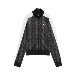 PUMA Jachetă T7 Snake Aop Short Track 638737 01 puma black