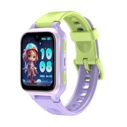 Smartwatch pentru copii LAGENIO K9 2026, Mov, 4G, 1.78 AMOLED, 1 GB RAM, 8GB ROM, Camera 5MP, Android 8.1, Tracking GPS, Apel Video, SOS, Control Parental, Asistent AI, 700mAh