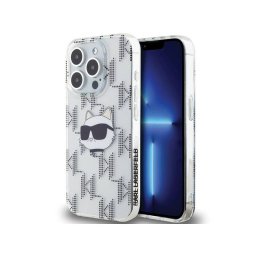 Husa Karl Lagerfeld Apple iPhone 15 Pro Max IML Electroplated Choupette Head Transparent