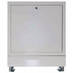 Cutie din tablă de oţel galvanizat pentru montajul distribuitoarelor Herz, lăţime 900 mm, cod 1 9412 16