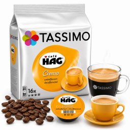 Tassimo Cafe HAG Decaffeinated, 16 capsule