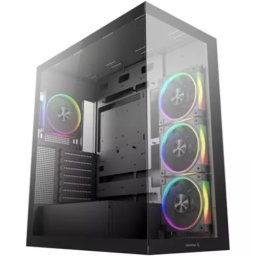 Carcasa PC DEEPCOOL CG580 4F V2 ATX, ARGB, Black