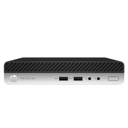 Unitate PC Refurbished HP ProDesk 400 G4 Mini PC, Intel Core I5-8500T, 8 GB RAM, 250 GB SSD, Windows 11 Pro, Stare Corecta