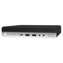 Unitate PC Refurbished HP EliteDesk 800 G4 Mini PC, Intel Core I7-8700, 8 GB RAM, 256 GB SSD NVMe, Windows 11 Pro, Stare Corecta