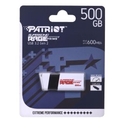 Memorie USB Supersonic Rage Prime 500GB USB 3.1 Alb