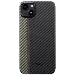 Husa Pitaka Husa MagEZ 4 Aramida 600D iPhone 15, MagSafe, Overture