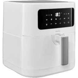 Friteuza Medion hot air fryer Life MD 11740 E40 XL (white (matt), 2,150 watts, basket 5.2 liters)