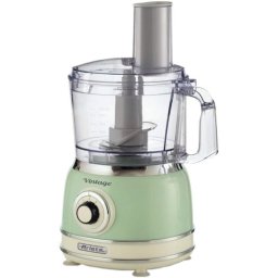 Robot de bucatarie Ariete Vintage Green Multifunctional Food Processor, light green/cream, 1000 watts, 1.2 liters