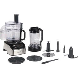 Robot de bucatarie Kenwood MultiPro OneTouch Compact Food Processor (silver/black, 1,000 watts, integrated scale, blender attachment)