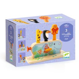 Jucarie pop-up multi activity, Djeco