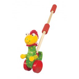 Jucarie de impins dinozaur, Orange Tree Toys