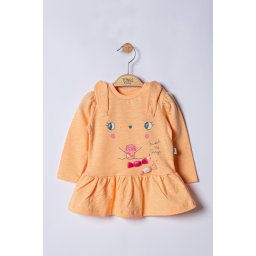 Rochita Sweets pentru fetite, Tongs baby (Culoare: Somon, Marime: 9-12 luni)