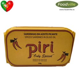 PIRI Conserva sardine portugheze picante in ulei de masline 120 gr