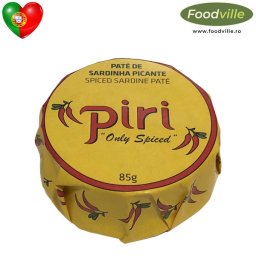 PIRI Pate de sardine picant 85 gr