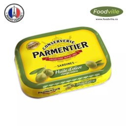 Parmentier conserva sardine in ulei de masline extra virgin 135 g