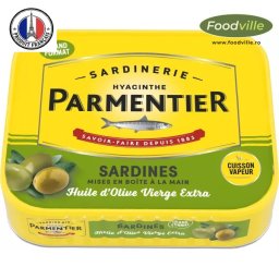 Parmentier conserva sardine in ulei de masline extra virgin 232 g