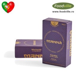 MANNA Conserva macrou mic de Atlantic in ulei 120 gr