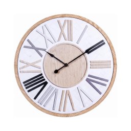 Ceas de perete 1xAA Ø 50 cm alb/bej