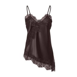 ONLY Top Onlindona Strap Satin Lace 15380352 chocolate torte