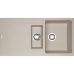 114.0066.684 Chiuveta bucatarie Franke Maris MRG 651 reversibila, 970x500mm, tehnologie Sanitized, fragranite, Sahara