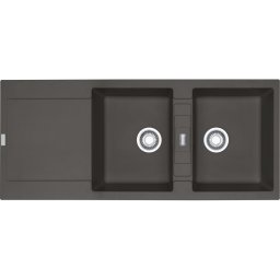 114.0714.184 Chiuveta bucatarie Franke Maris MRG 621 reversibila, 1160x500mm, tehnologie Sanitized, fragranite, Slate Grey
