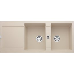114.0066.717 Chiuveta bucatarie Franke Maris MRG 621 reversibila, 1160x500mm, tehnologie Sanitized, fragranite, Sahara