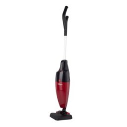 Aspirator Vertical, Putere 800 W, fara Sac, Zilan, Recipient de 2 l, Rosu
