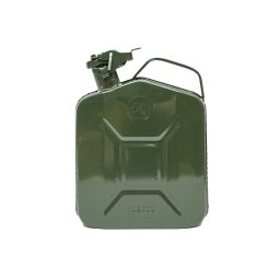 Canistra metalica 5L pentru combustibil, verde, cu capac etans