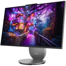 All-In-One PC Lenovo Yoga AIO F0J2005XRI, 27 inch QHD IPS, Intel Core Ultra 7 255H 5.1GHz, 16GB RAM LPDDR5X, 512GB SSD, Arc 140T, Camera Web, Fara sistem de operare