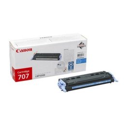Toner laser Canon 707 - Cyan, 2000 pagini, LBP-5000