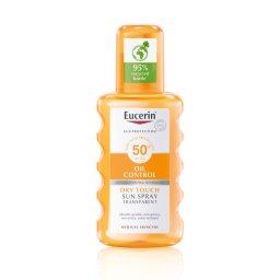 Eucerin Sun Protection Oil Control Dry Touch Sun Spray Transparent SPF 50+ 200 ml