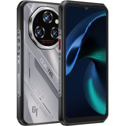 Telefon rugged Oukitel WP62, 5G, 6.6 IPS 120Hz, Dimensity 7025, 12GB RAM, 512GB, NFC, 11000mAh, Android 15, Silver