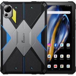 Tableta rugged Fossibot DT2, 4G SIM, WiFi 6, 10.4-inch 2K, Octa-Core,12GB RAM, 256GB, GPS, Stereo, 22000mAh, Android 13, Blue