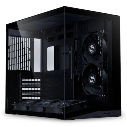 LIAN LI O11D Mini V2 negru ventilator fără versiuni