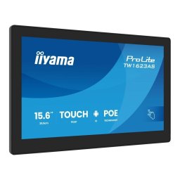 IIYAMA ProLite TW1623AS-B3P érintőkijelző 15.6" FHD IPS Android PoE cu o cameră web