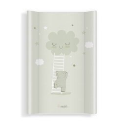 Saltea de infasat bebe cu intaritura 70x47,5 Klups 436 Walk in the Clouds Mint