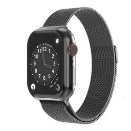Curea ceas Mesh Swissten pentru Apple Watch 38-40 mm Negru