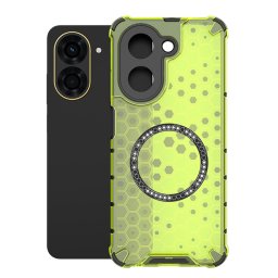 Husa de protectie Techsuit HoneyComb Shield MagSafe compatibil cu Xiaomi Redmi A5 4G (Regional), Verde Lime