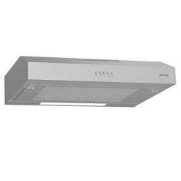 Hota Hota Sub-Dulap, 60 cm, 200m³/h, 3 Trepte, Filtru Aluminiu, Iluminare LED, 65 dB, Argintiu