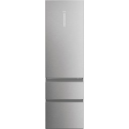 Aparate Frigorifice HTW5620DNMG, 414 l, Total No Frost,Clasa D, WiFi, MyZone, Humidity Zone, SuperCooling, SuperFreezing, Holidays, H 205 cm, Inox
