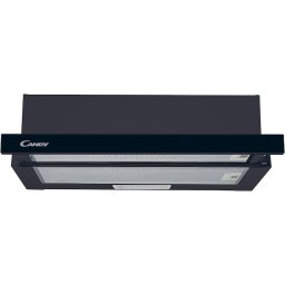 Hota CBT60RBG, 402 mc/h, 2 Viteze, LED, 60 cm, Sticla neagra