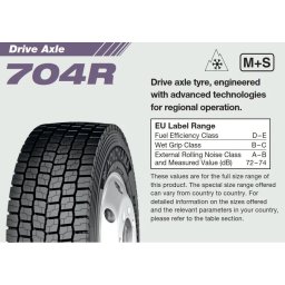 Yokohama 315/60 R22.5 704R 152L