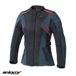 Geaca moto Seventy Degrees SD-JT79 - dama, iarna, impermeabila, touring, albastru/negru
