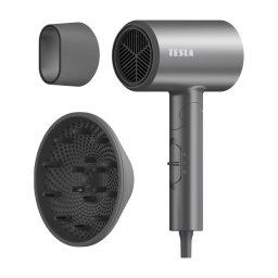 TESLA Electronics MyCare - Uscător de păr pliabil 1800W/230V gri