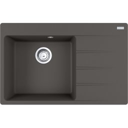 114.0716.333 Chiuveta bucatarie Franke Centro CNG 611/211-78 DR, picurator dreapta, 78x50cm, fragranite, Slate Grey