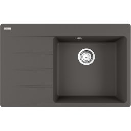 114.0716.332 Chiuveta bucatarie Franke Centro CNG 611/211-78 ST, picurator stanga, 78x50cm, fragranite, Slate Grey