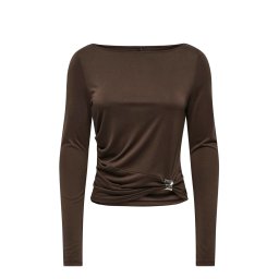 ONLY Top Onlhannah L/S Metal 15377136 19-1015 TCX bracken