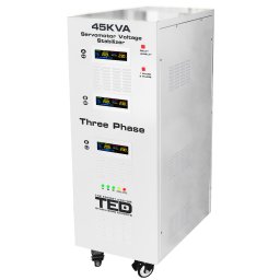 Stabilizator de tensiune trifazat 45kVA cu servomotor SVC TED000170